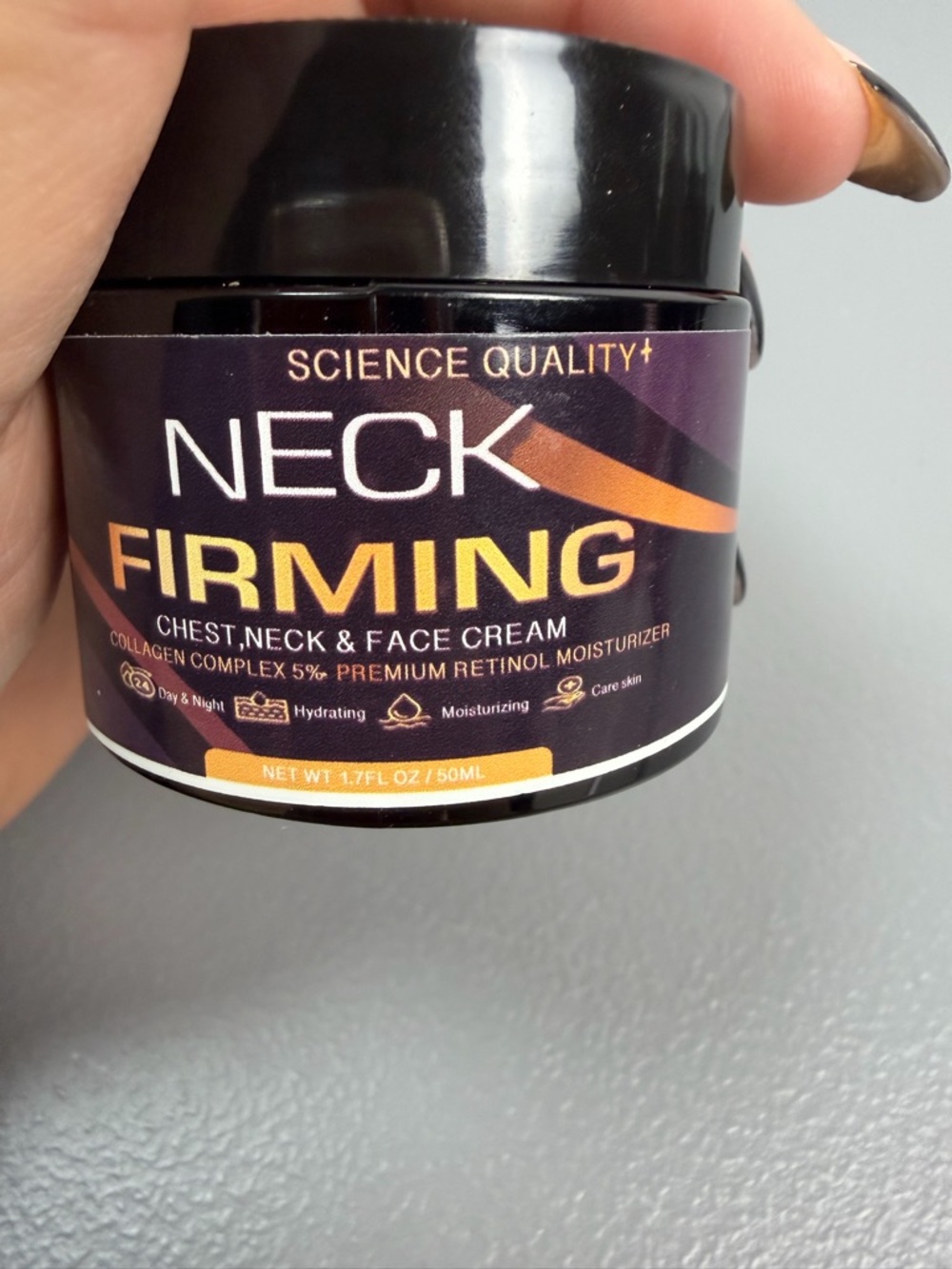 Neck Firming RETINOL Chest & Face Moisturizing Cream Day & Night  FREE SHIP